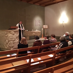 First service at Chapelle Romande, Thun - January 2017