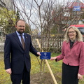 Dedicating our Dogwood Tree for the Queen's Canopy20230329